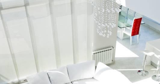 SALA BLANCA White Living Room : SALAS Y COMEDORES DECORACION DE LIVING
