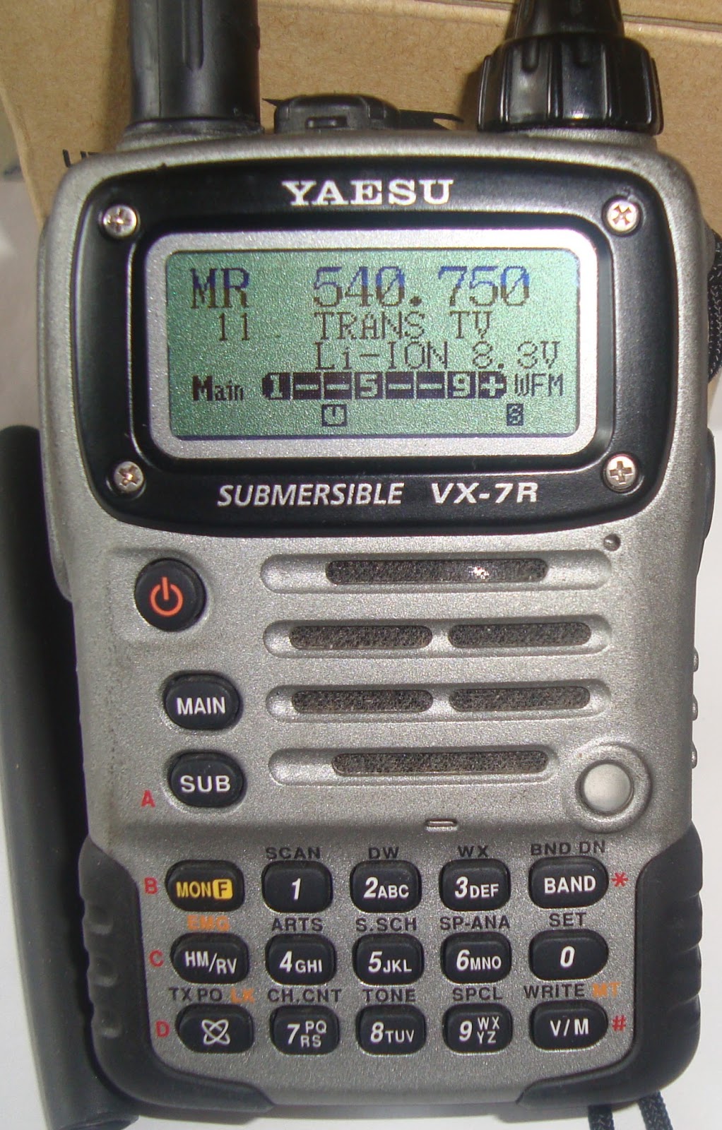 RADIO SELLER Yaesu VX 7 Submersible HT 2,2 jt( Sold )