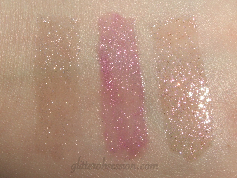 glitter obsession Urban Decay Stardust Sparkling Lip Glosses Swatches & Review