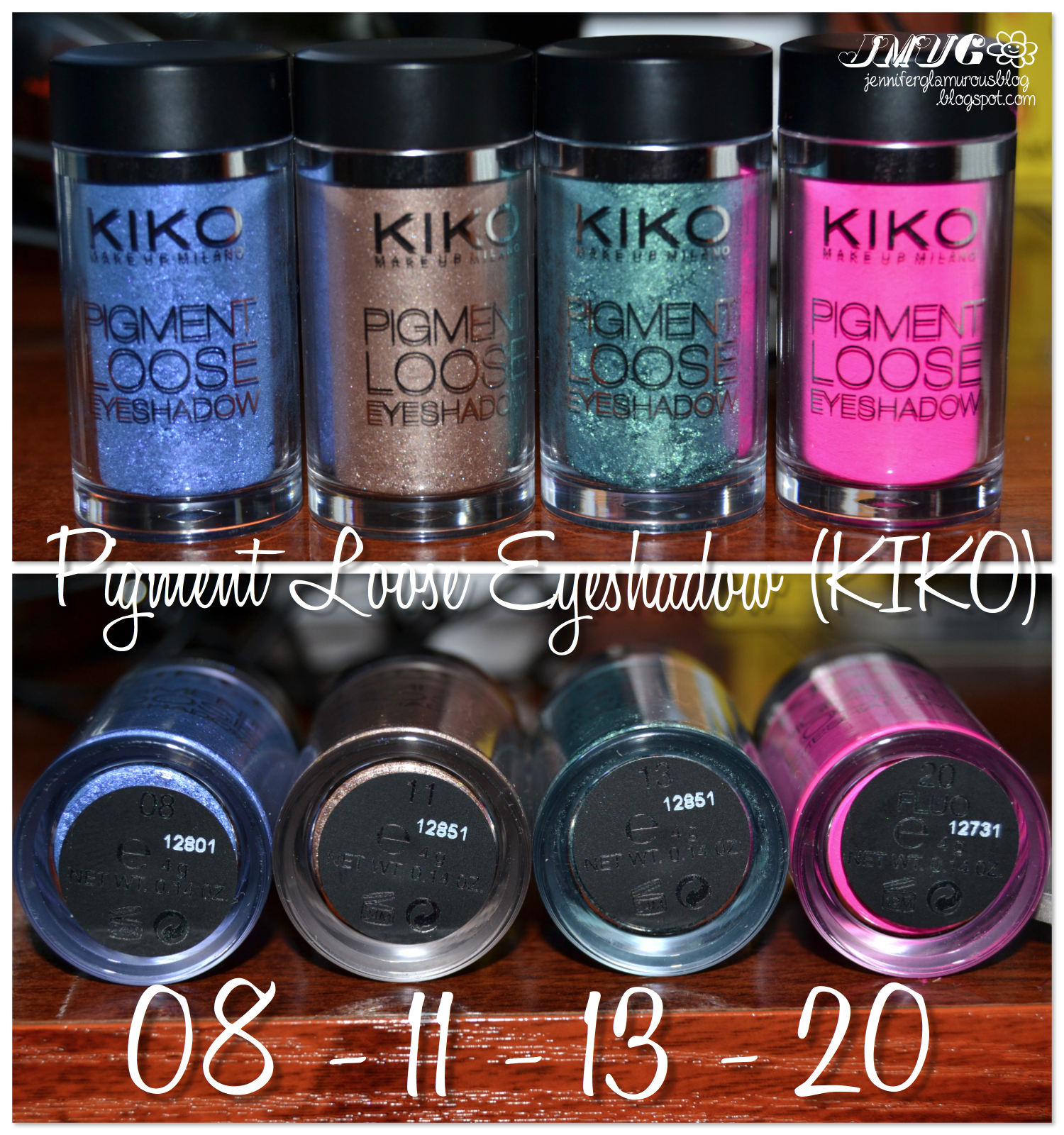 ♥ Jennifer Make Up Glam ♥ * REVIEW Pigment Loose Eyeshadow + Mixing