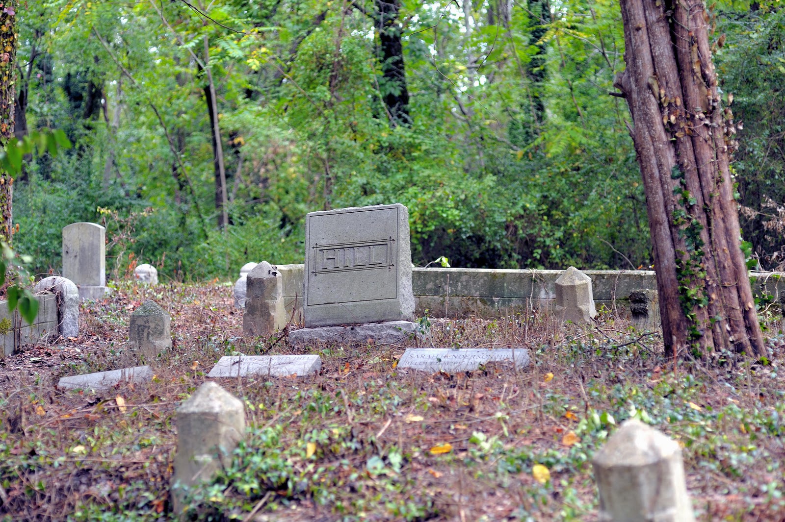 Dystopian Vistas Evergreen Cemetery, Revisited