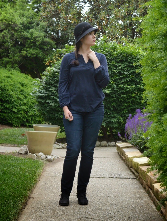 How to Wear a Cloche Hat in Contemporary Dress, Part 1 A Rose in Bloom