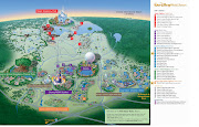 Localizando hotéis do Complexo Walt Disney World (walt disney world map)