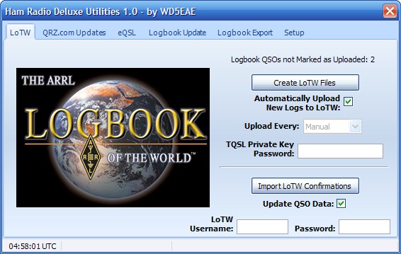 Ham Radio Deluxe Utilities By Wd5eae Yb Land Dx Club