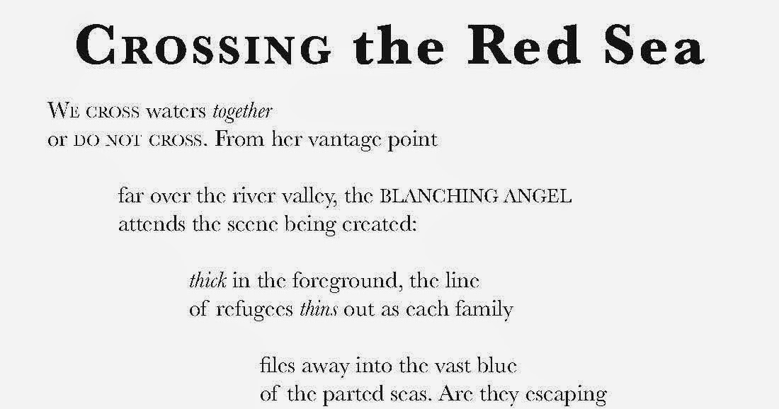 crossing the red sea poem