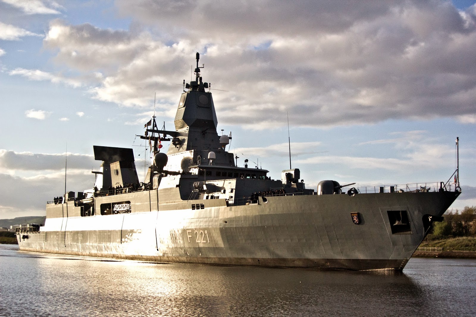 Naval Analyses Sachsen class frigates of the German Navy