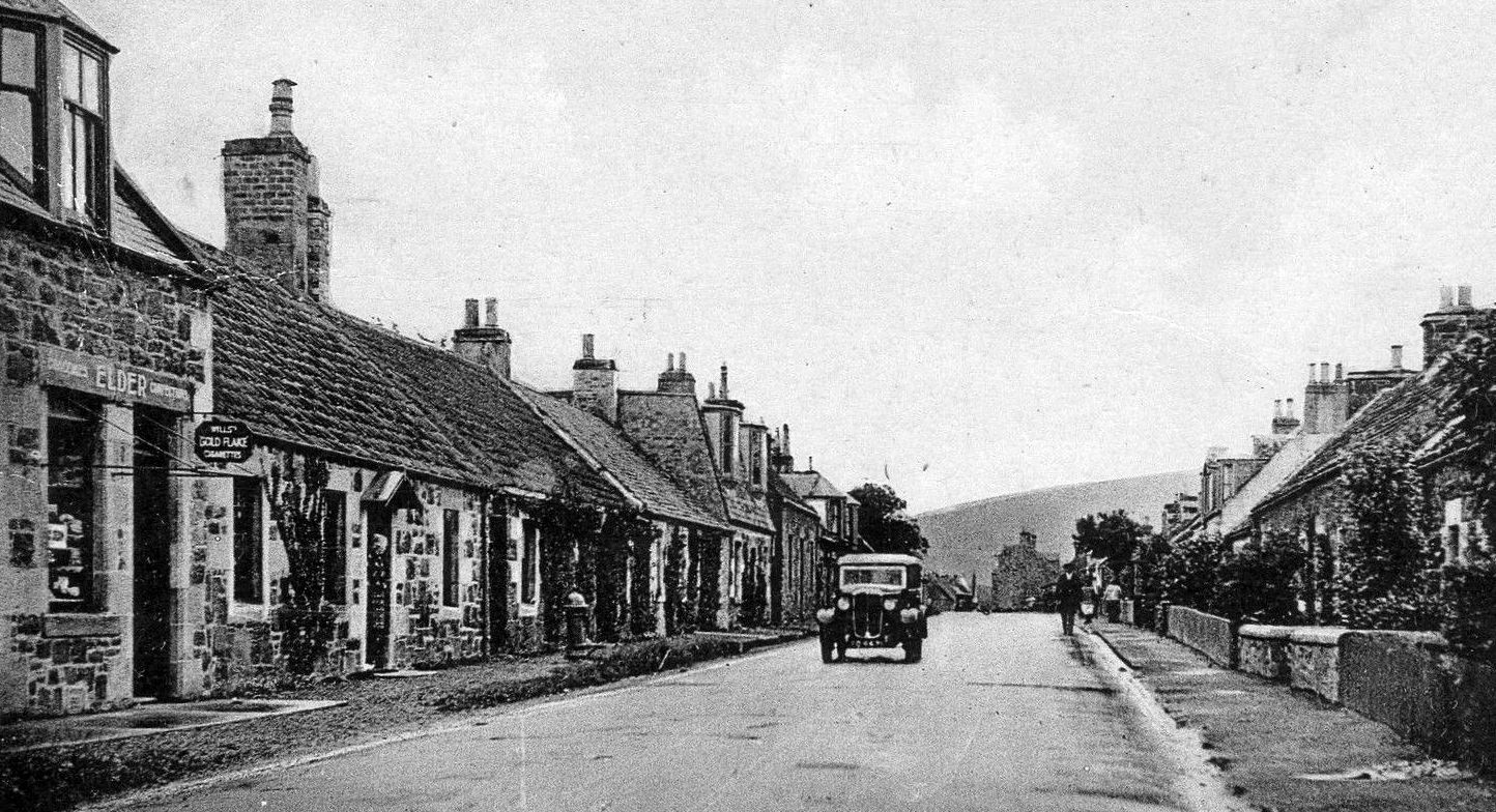Tour Scotland Photographs Old Photograph Dunshalt Fife Scotland