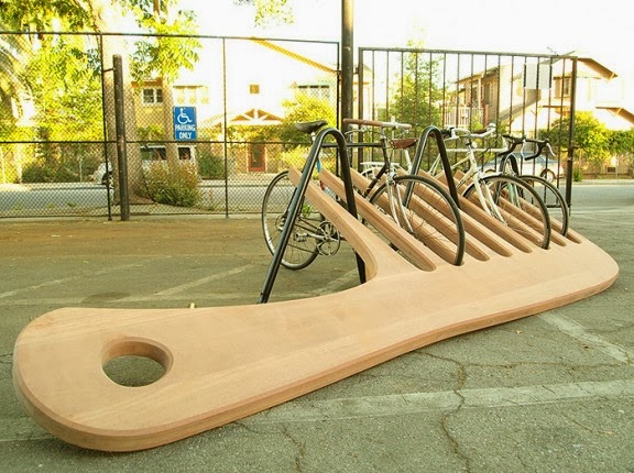15 Innovative Bike Racks and Creative Bike Stands.