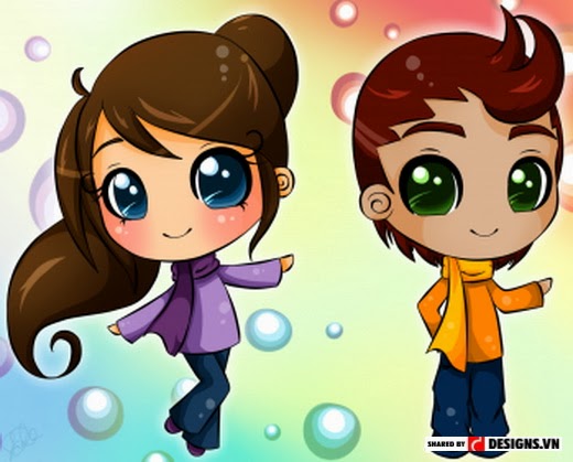 Designs Vn On Blogspot Cach Vẽ Chibi đơn Giản Ma đang Yeu