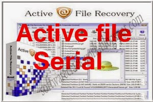 Active File Recovery Crack Serial Free Download