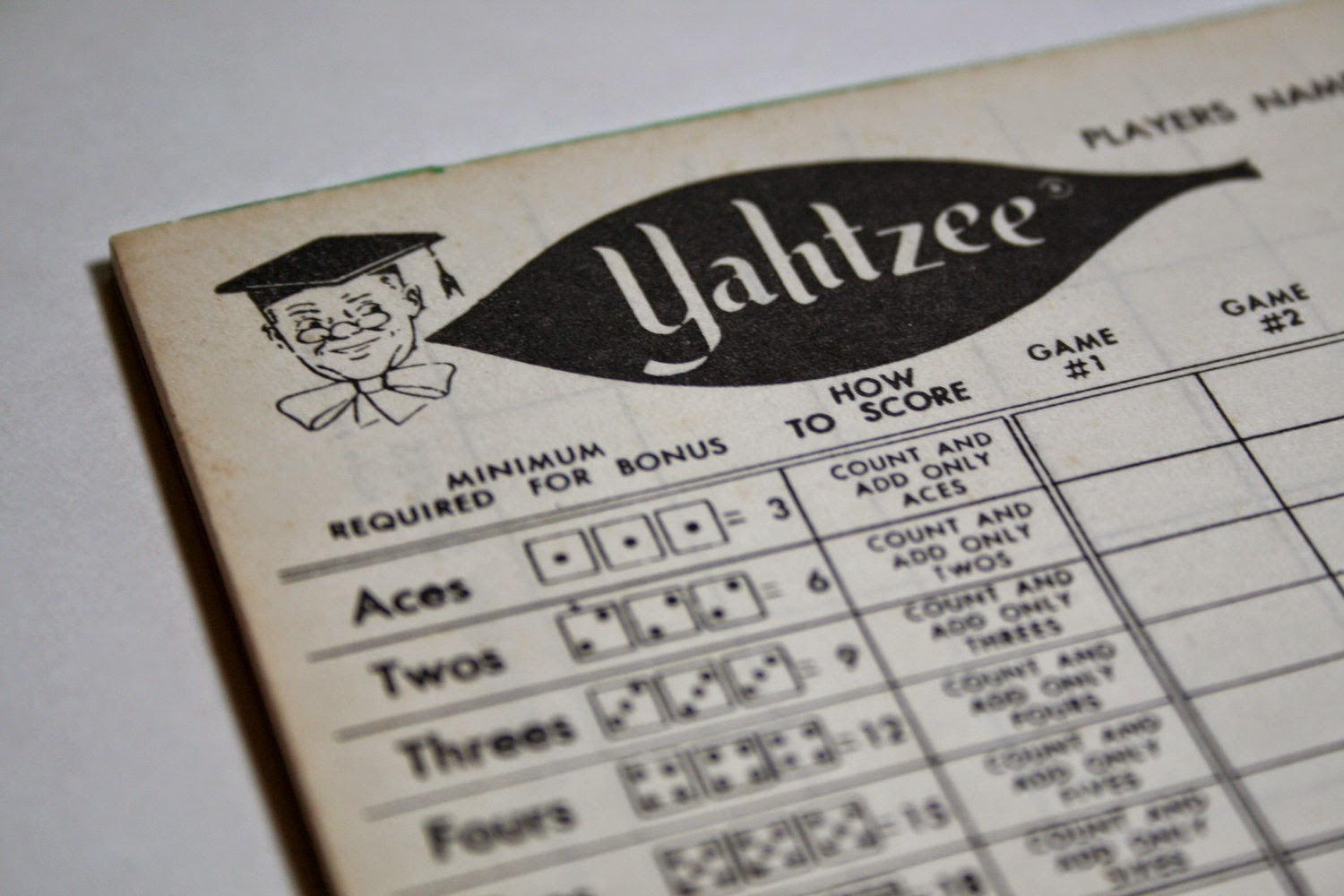 Free printable triple yahtzee score sheets