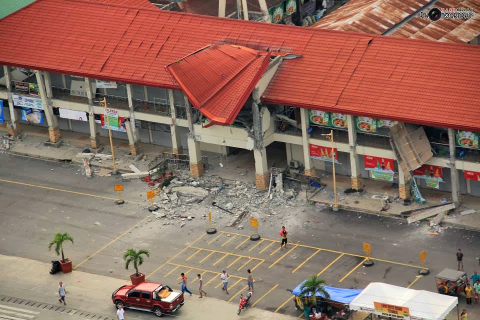 Byahero Aerial Photos Damage caused by the quake in Bohol