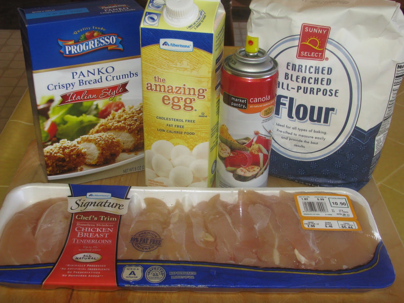 Shamrocks and Shenanigans Italian Panko Baked Chicken Tenders