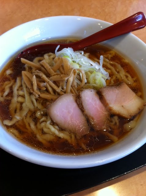 Weblog 6 福島市 ぬま屋 醤油ラーメン うから家から 醤油ラーメン