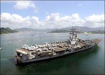 Nuclear-powered aircraft carrier <br>USS Ronald Reagan CVN-76