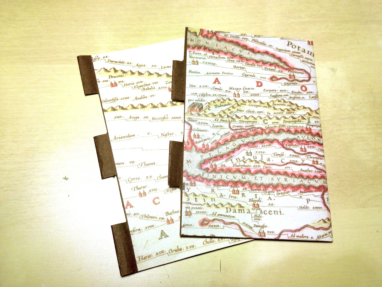 Bumbling along... How to make a piano hinge book