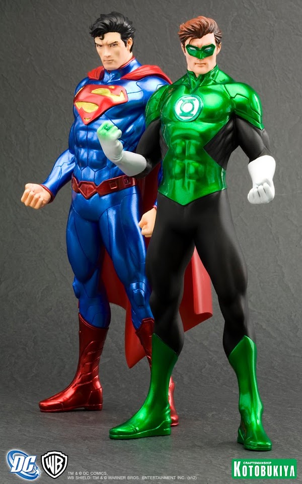 ARTFX+ The New 52 Superman & Green Lantern 
