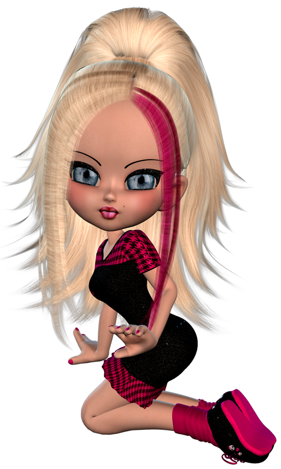 O MARAVILHOSO MUNDO DAS BONECAS DE EMILY BIANCA: Lindas Bonecas em GIF