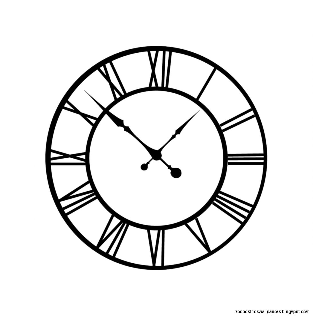 Vintage Clock Sticker Vintage Clock Sticker