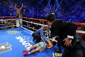 Marquez knocked out Pacquiao in Round 6