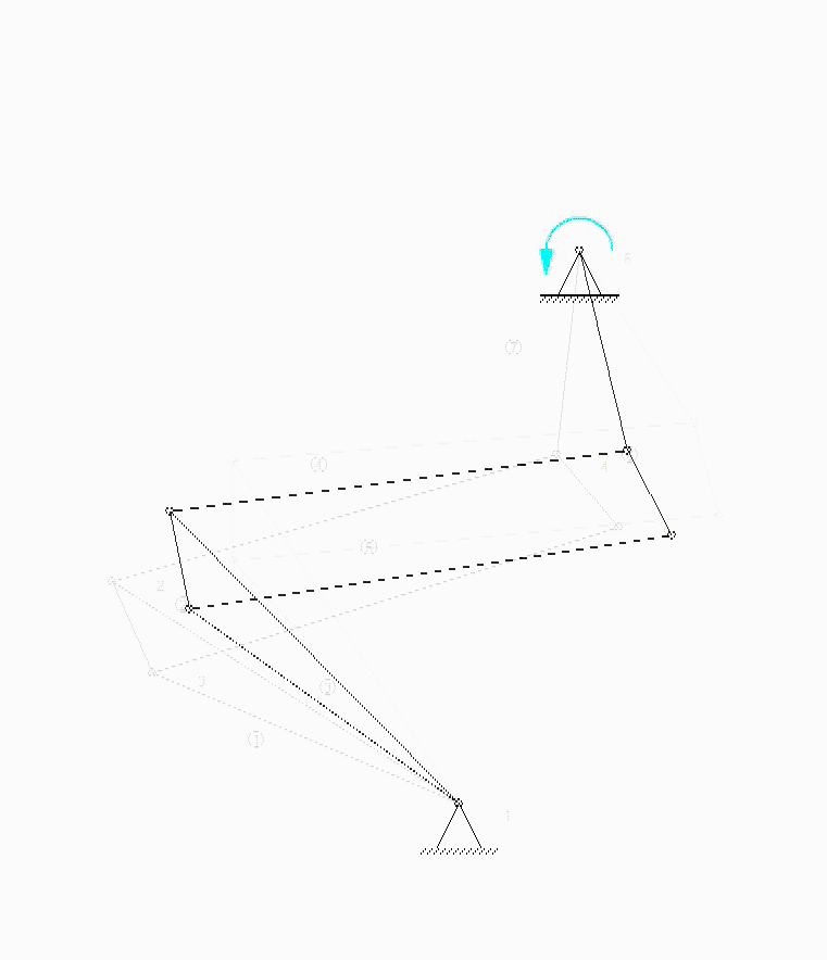 Gruebler's Equation for calculating Degrees of Freedom of the Mechanism