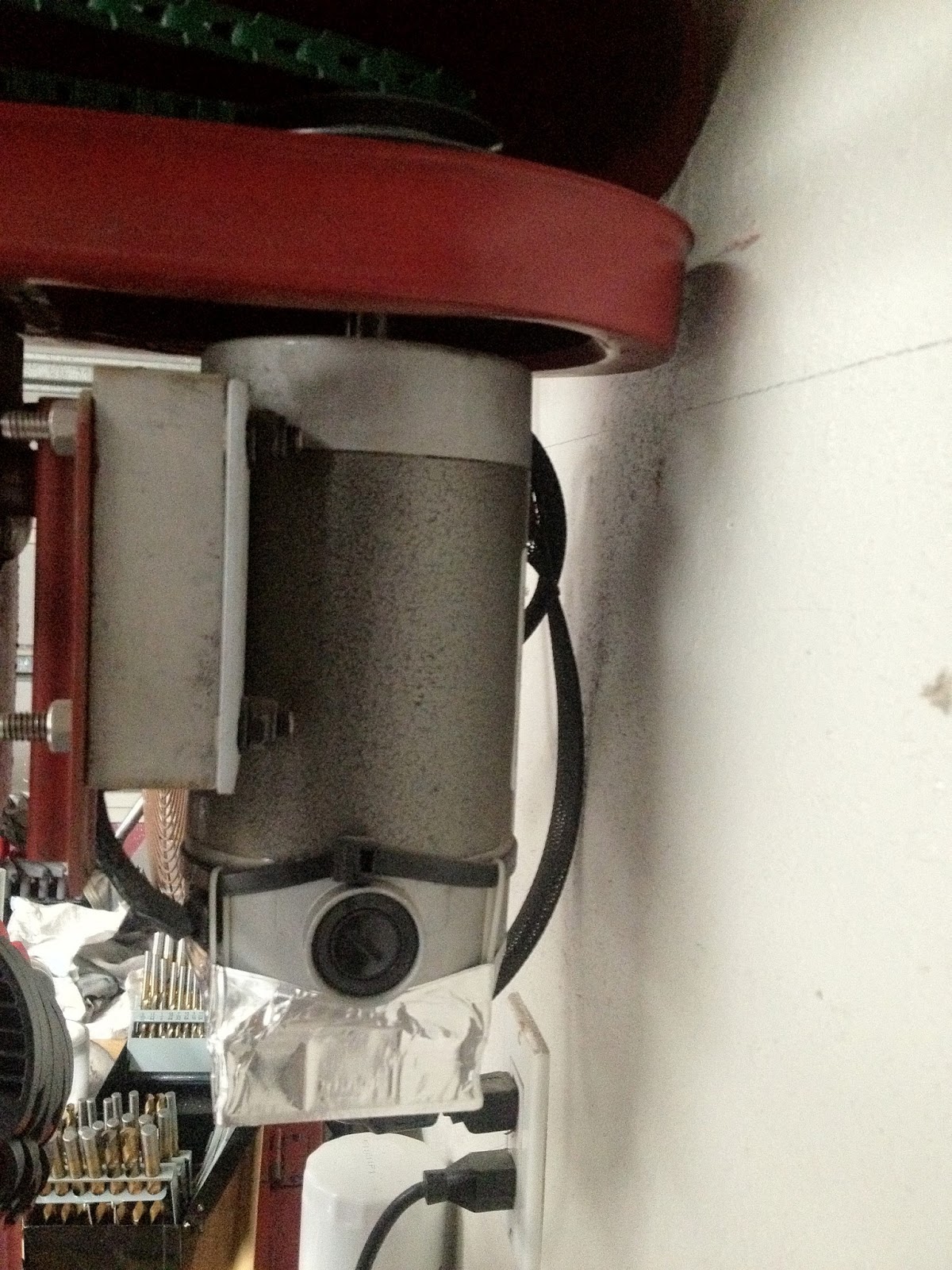 Treadmill motor powered Drill press (UPDATED April 26th 2016) HYPE®LINKS