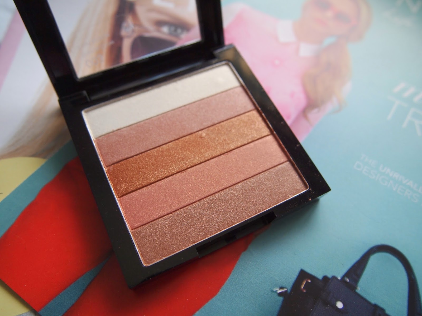 Livv. Revlon Highlighting Palette Bronze Glow.
