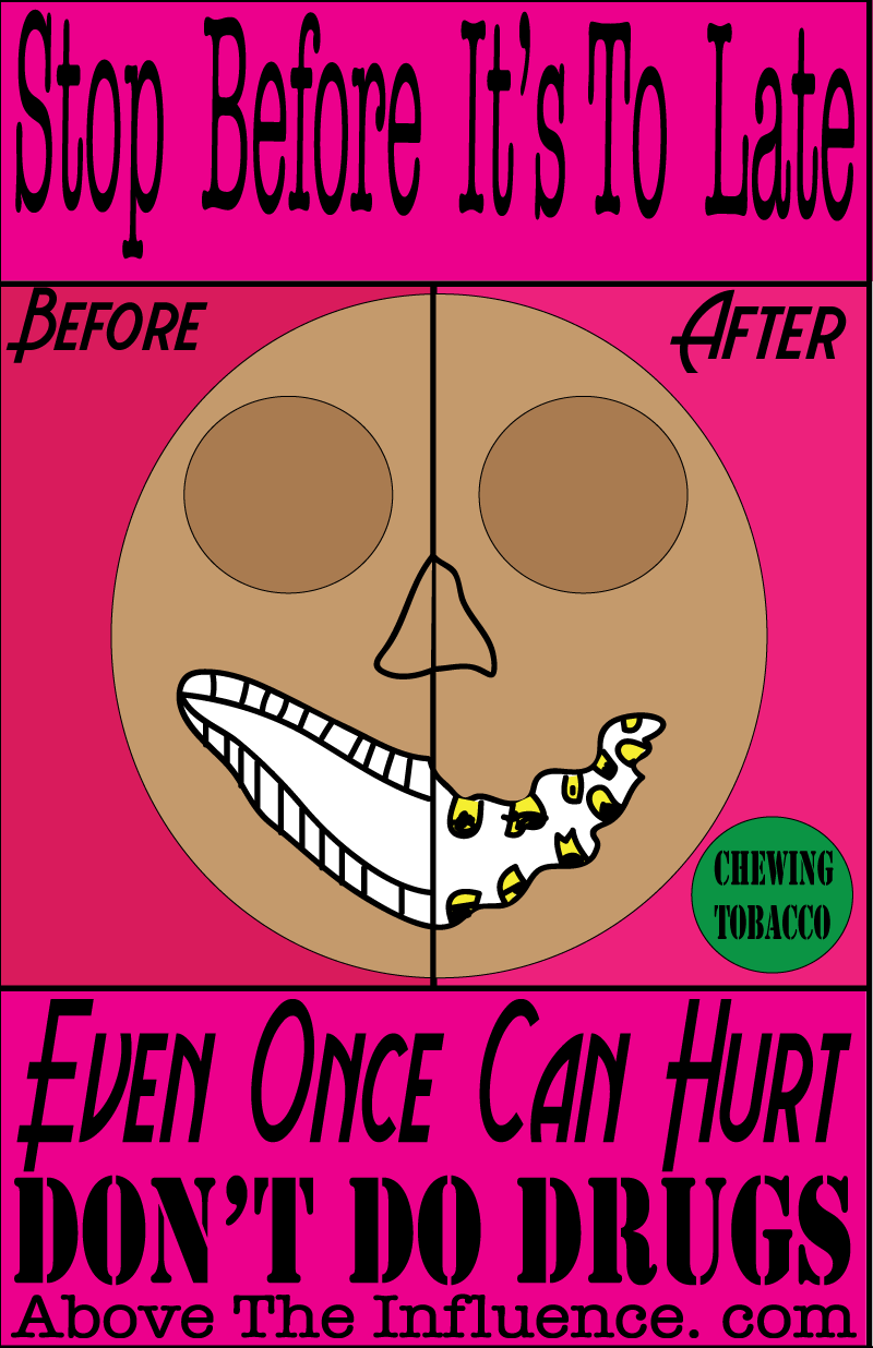 graphics Don't Do Drugs PSA Poster