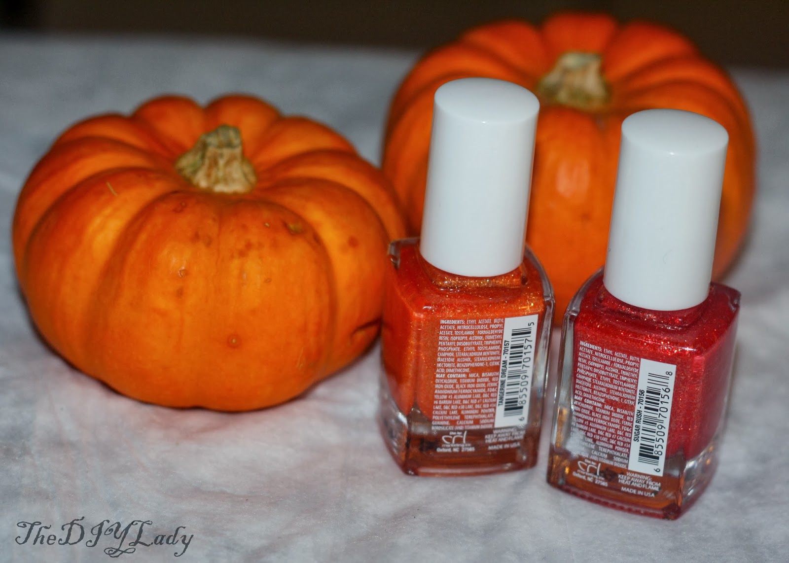 The Do It Yourself Lady Orange Nail Polish Ideas for Halloween...