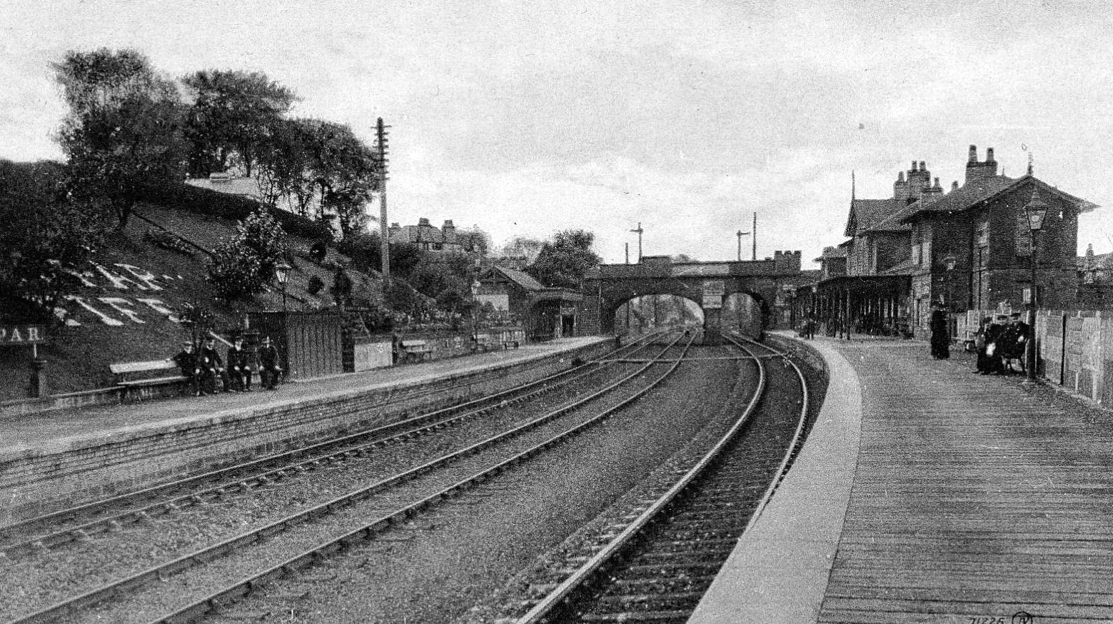 Tour Scotland Photographs Old Photographs Railway Station Cupar Fife