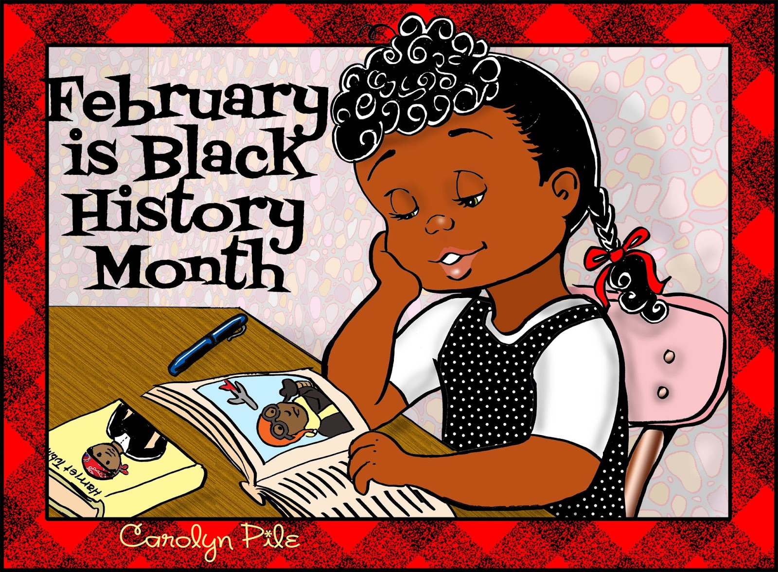 February is black history month all 'tooned up.