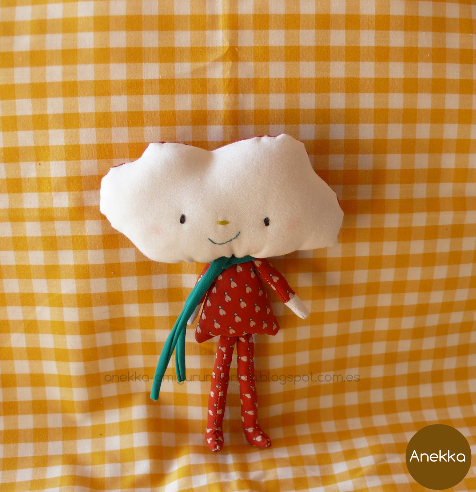 sweet cloud doll anekka handmade