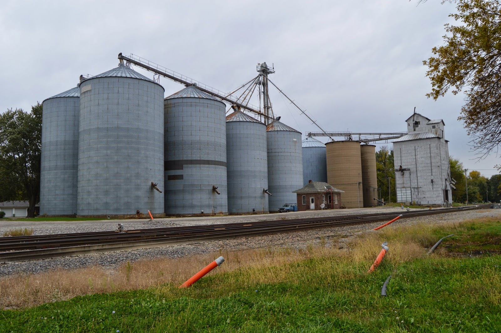 Industrial History Grain Elevators Gilman, IL