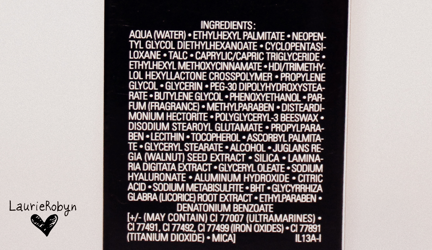 FIRST IMPRESSION CHANEL VITALUMIERE FOUNDATION LaurieRobyn FIRST