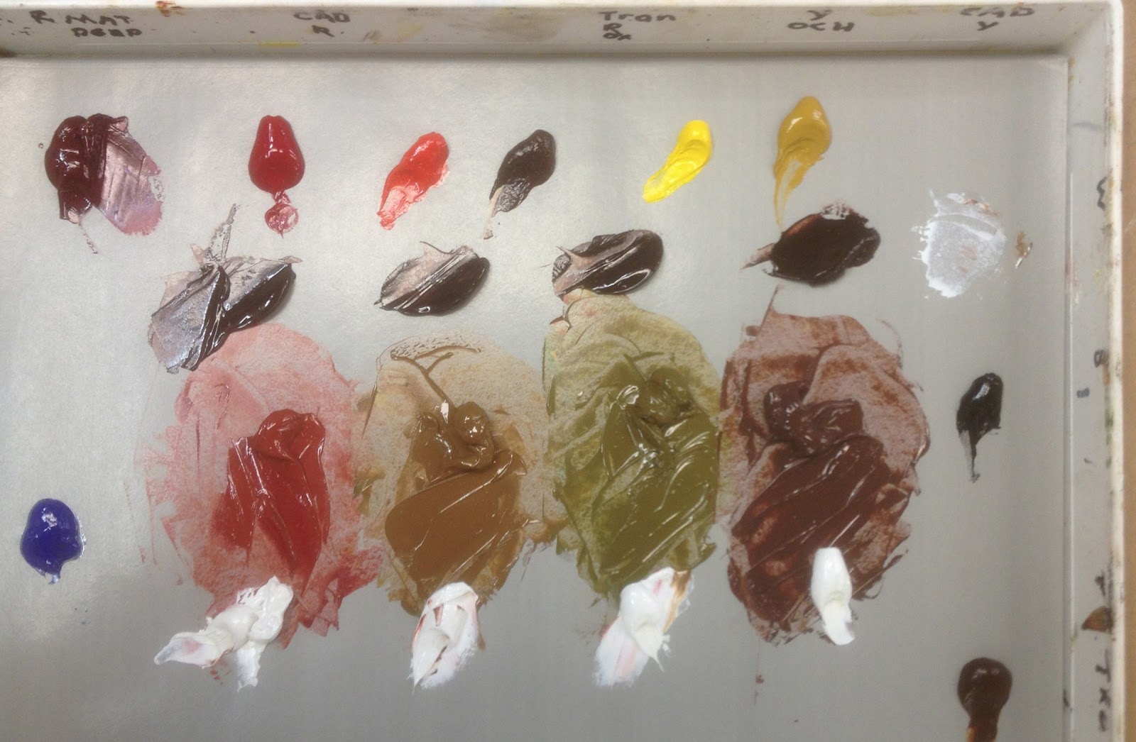 Using Color Strings to Create Flesh Tones in Portrait Paintings by