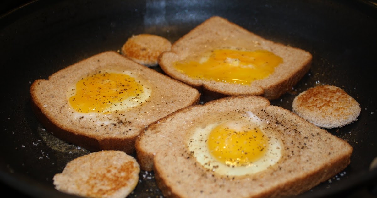 What Are We Having For Dinner? Eggs in a Hole (aka Powder Puff Eggs)