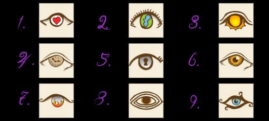 A Fun Personality Test! Choose An Eye And See What It Reveals A Fun Personality Test! Choose An Eye And See What It Reveals