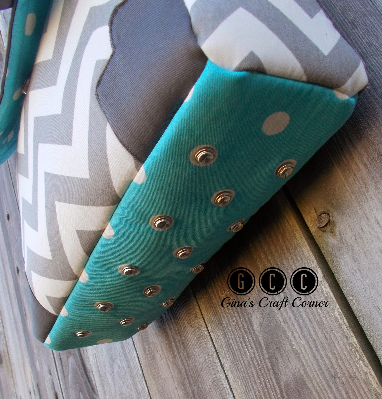 Gina's Craft Corner How to Add Purse Feet to Your Handcrafted Handbags