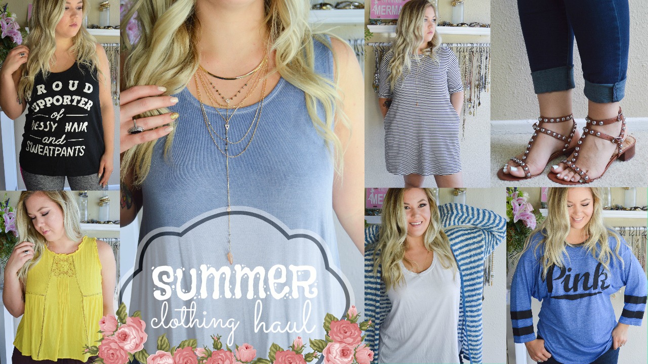 Summer Clothing Haul + TRY ON || Nordstrom, Express, American Eagle ...