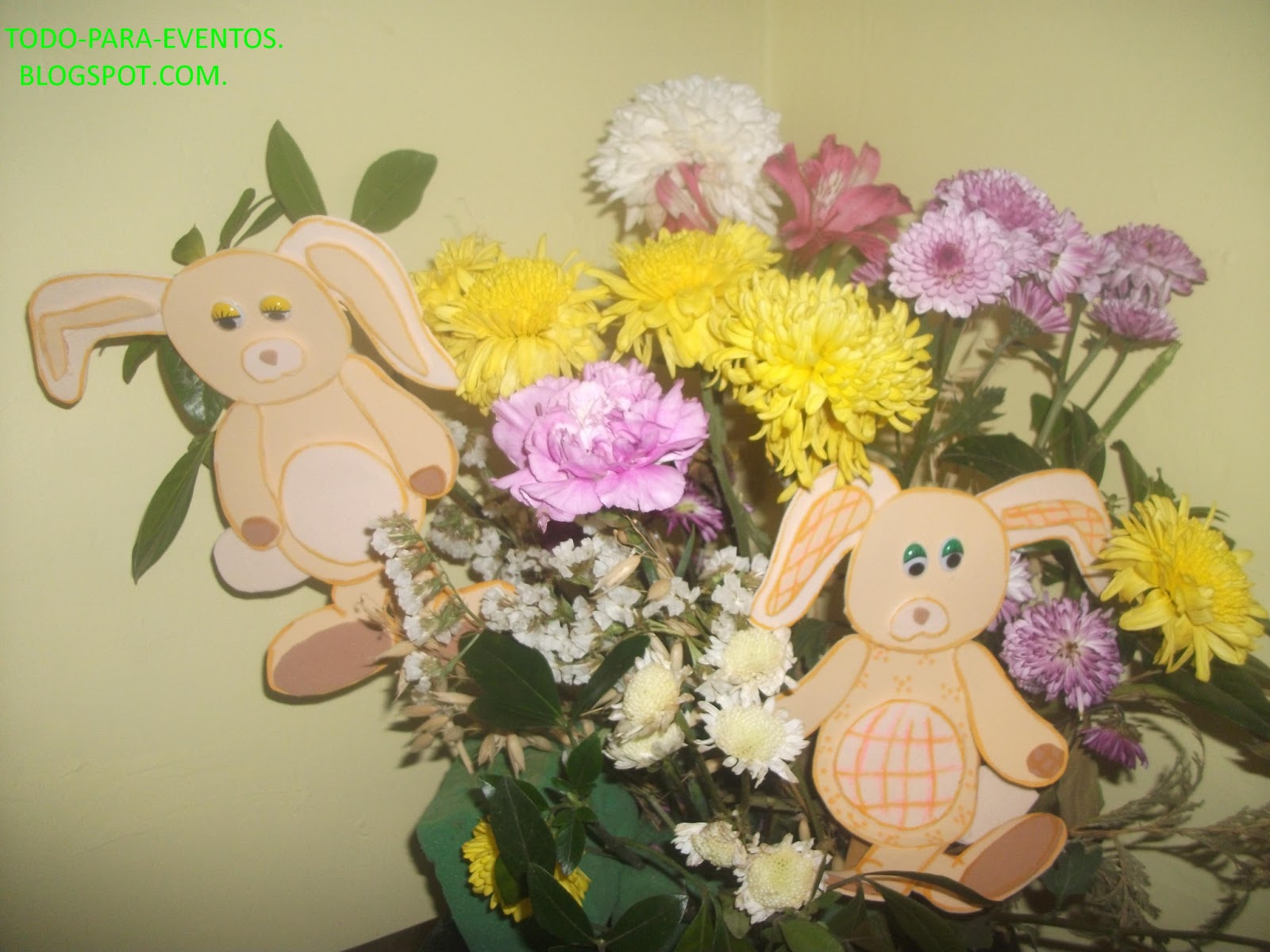 Todo Para Eventos: PAREJA DE CONEJOS.