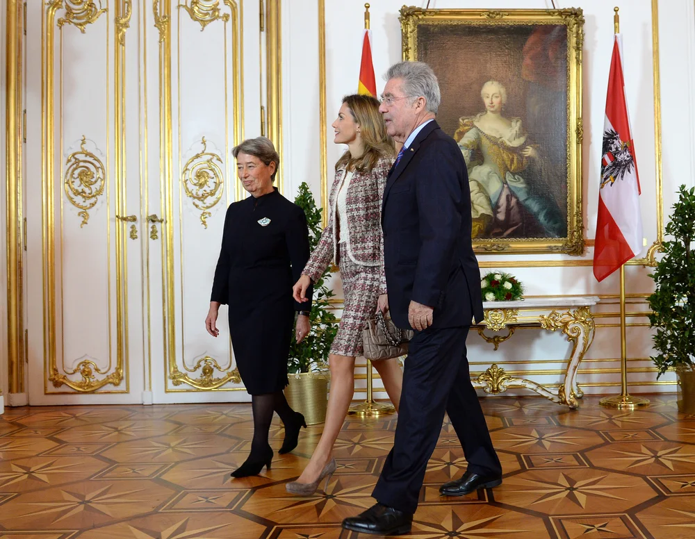 Spanish Queen Letizia open the Velázquez exhibition Kunsthistorisches Museum