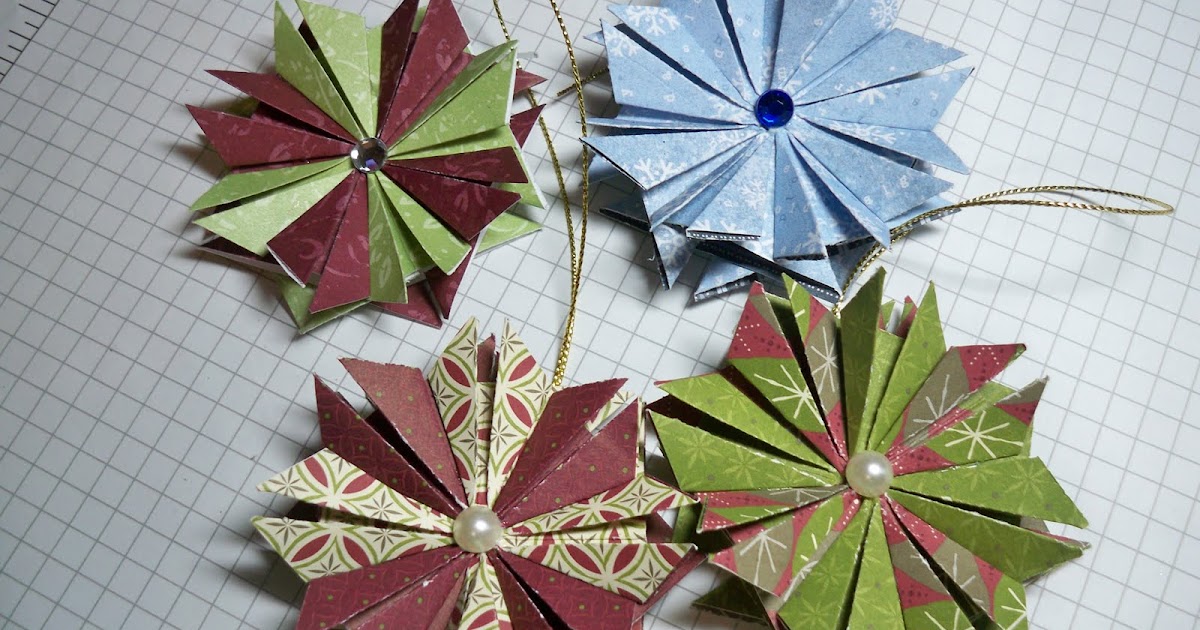 Stamper Shirley Tea Bag Folding Ornament, Part 1