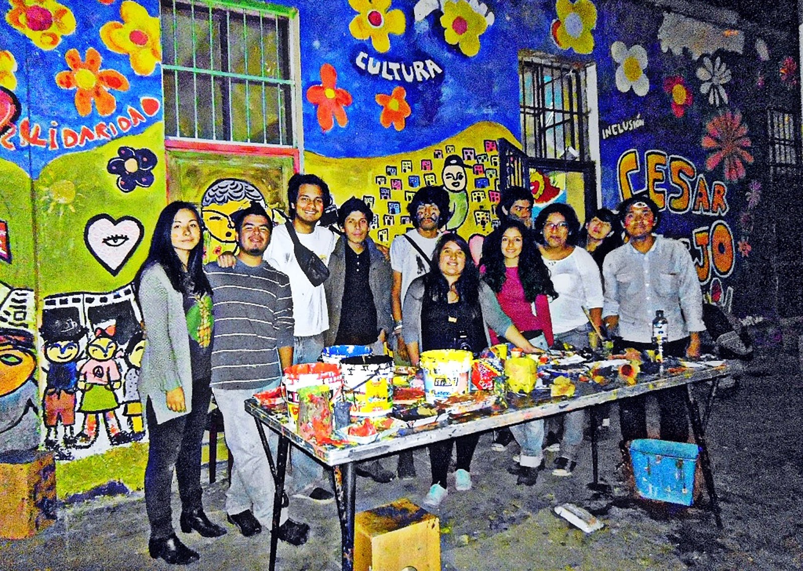 Proyecto Mural Comunitario Taller de Mural Comunitario en Bellas Artes