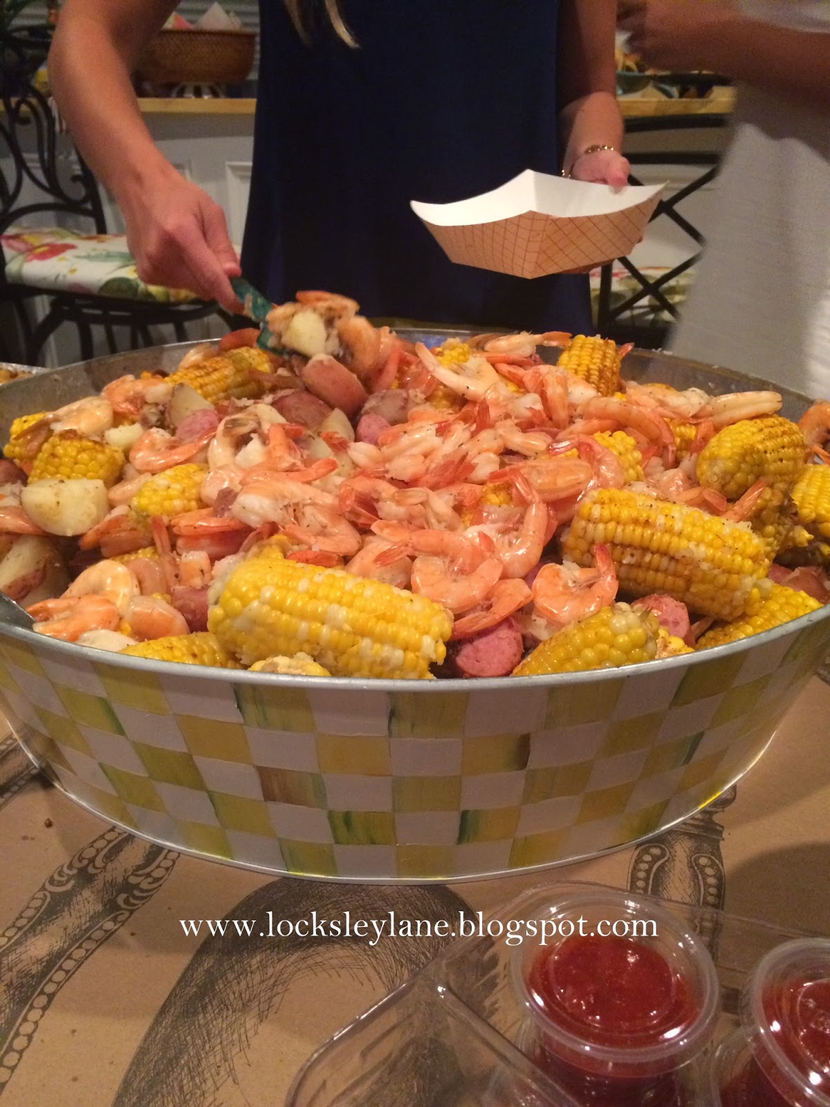 Locksley Lane South Carolina Shrimp Boil and Painting Summer Buckets