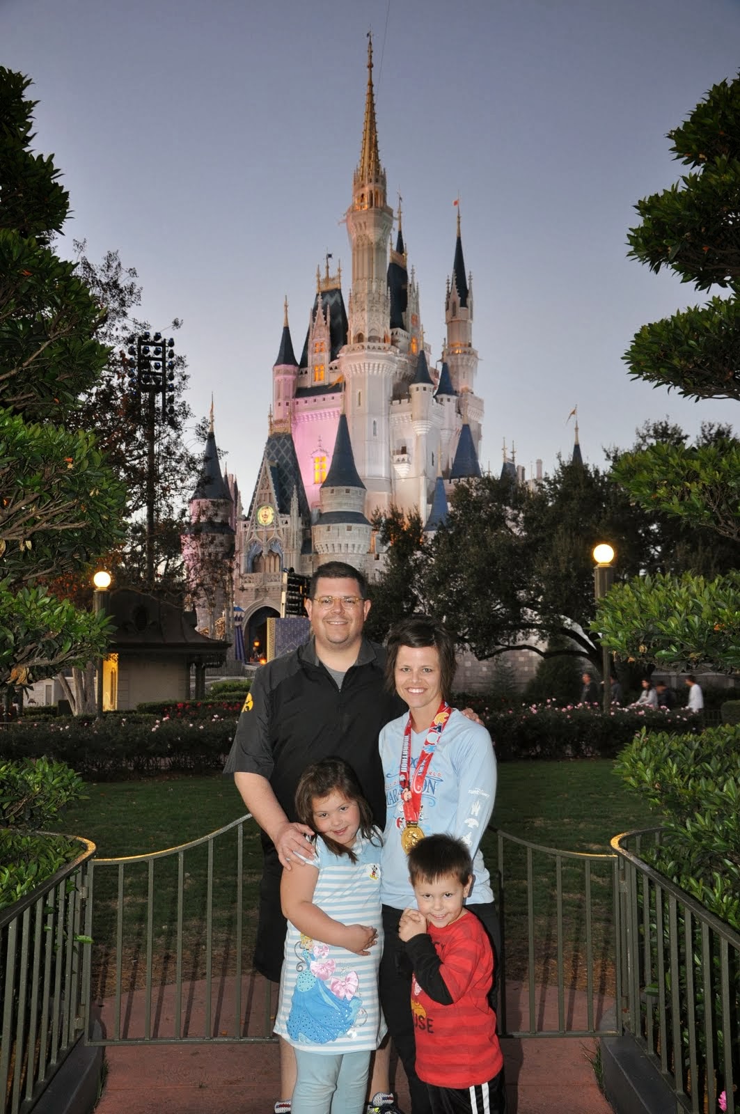 Family at WDW Jan 2014