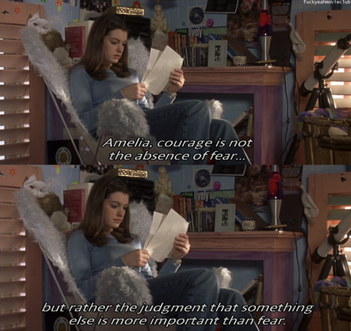 ... is more important than fear,