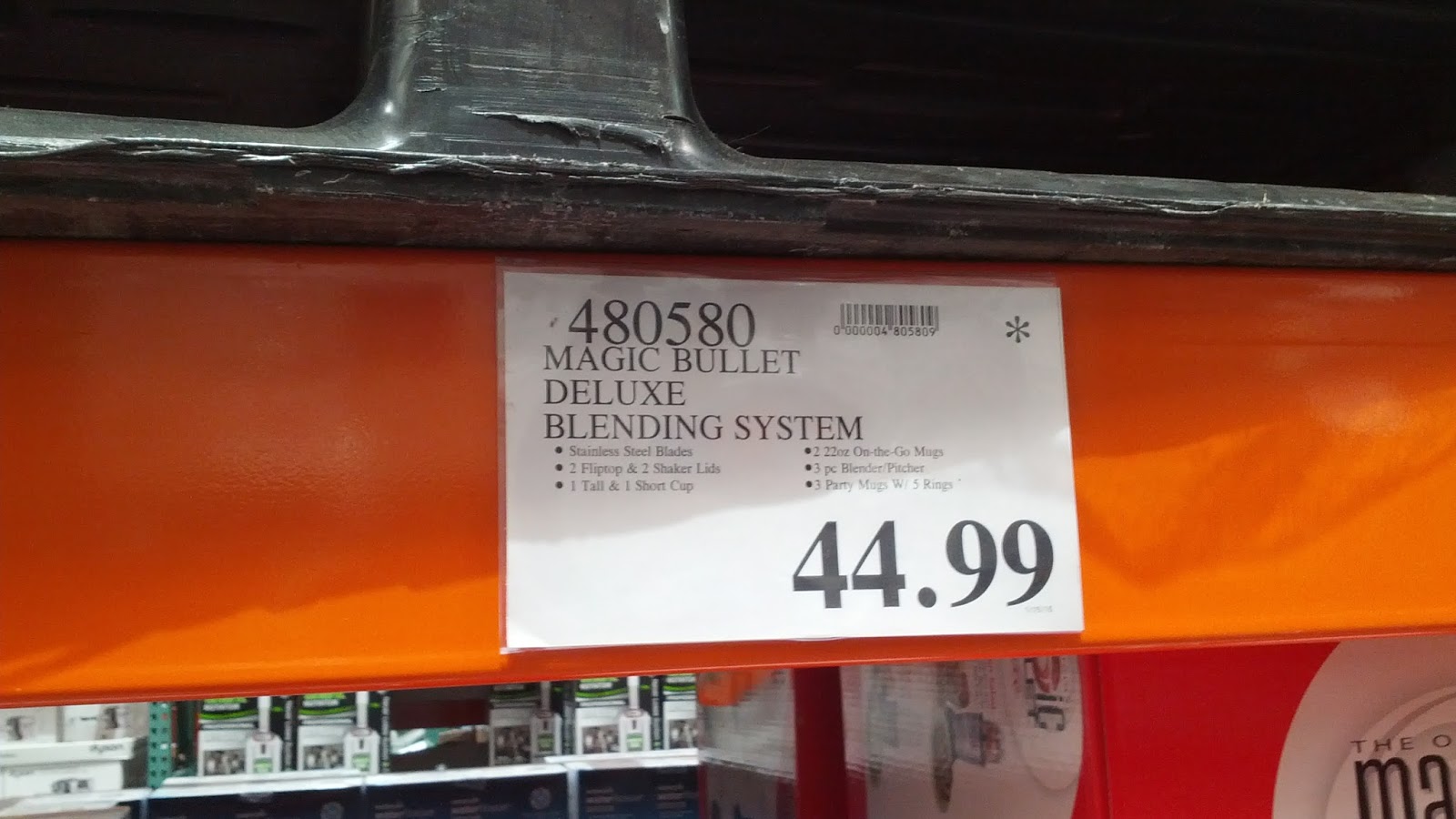 Magic Bullet Deluxe Blending System Costco Weekender