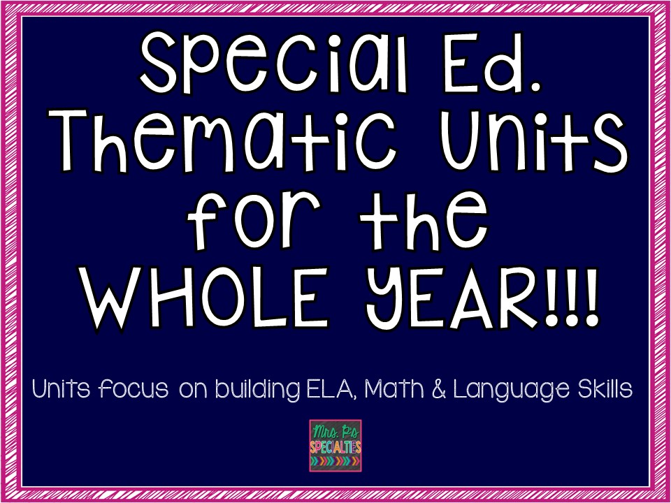 Vocabulary and writing Mrs. P's Specialties!