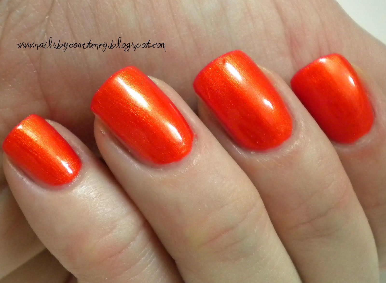 8. Sinful Colors Courtney Orange Nail Polish Shade - wide 5