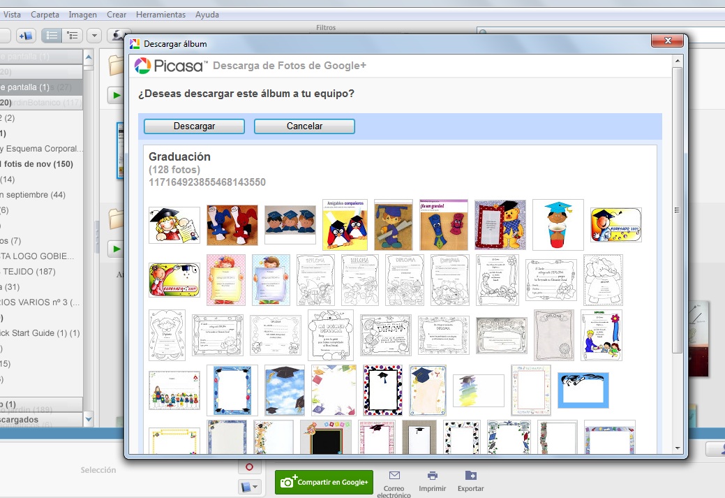 Maestros de Corazón ¿Cómo descargar álbumes completos desde Picasa?